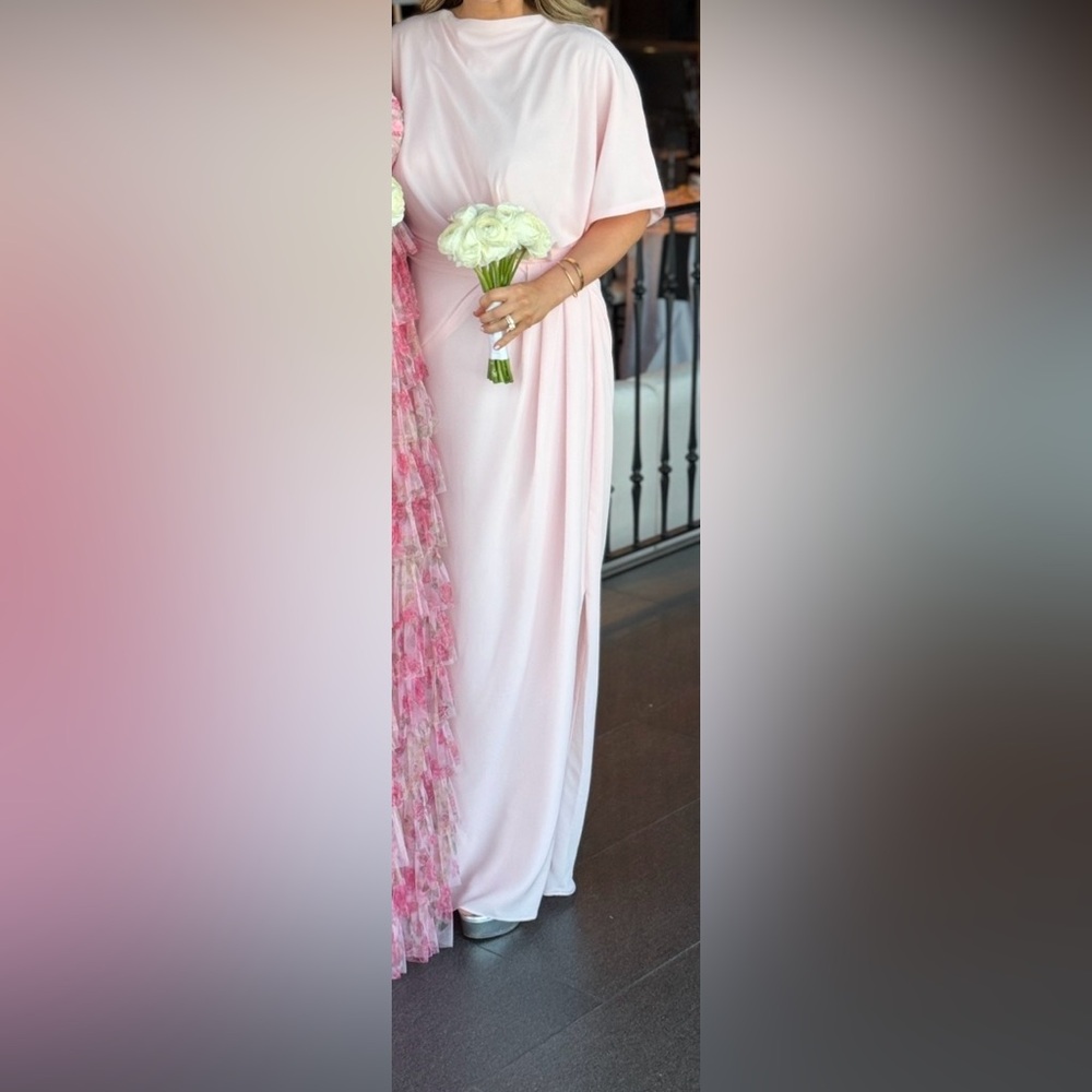 ASOS Soft Pink Maxi Dress
